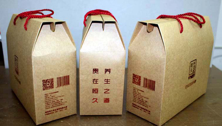 定制個性化禮盒包裝，助推五谷雜糧高大尚